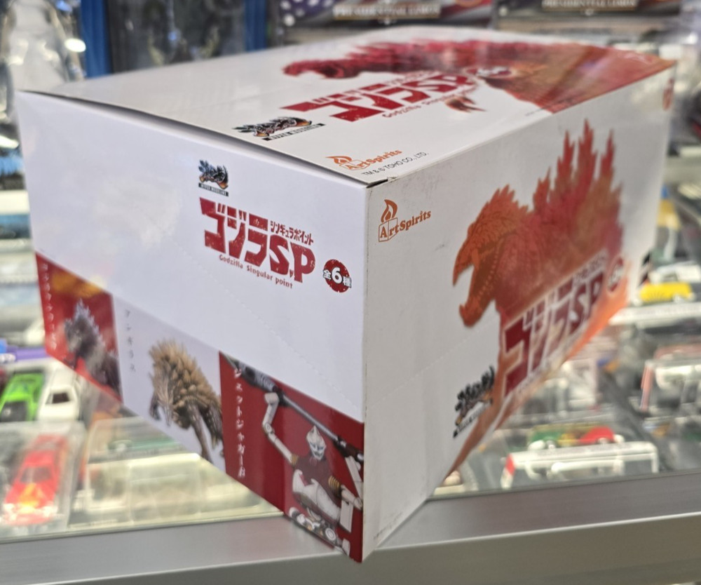 Art Spirits Hyper Modeling Godzilla Singular Point 6 Figures Box "MIB"