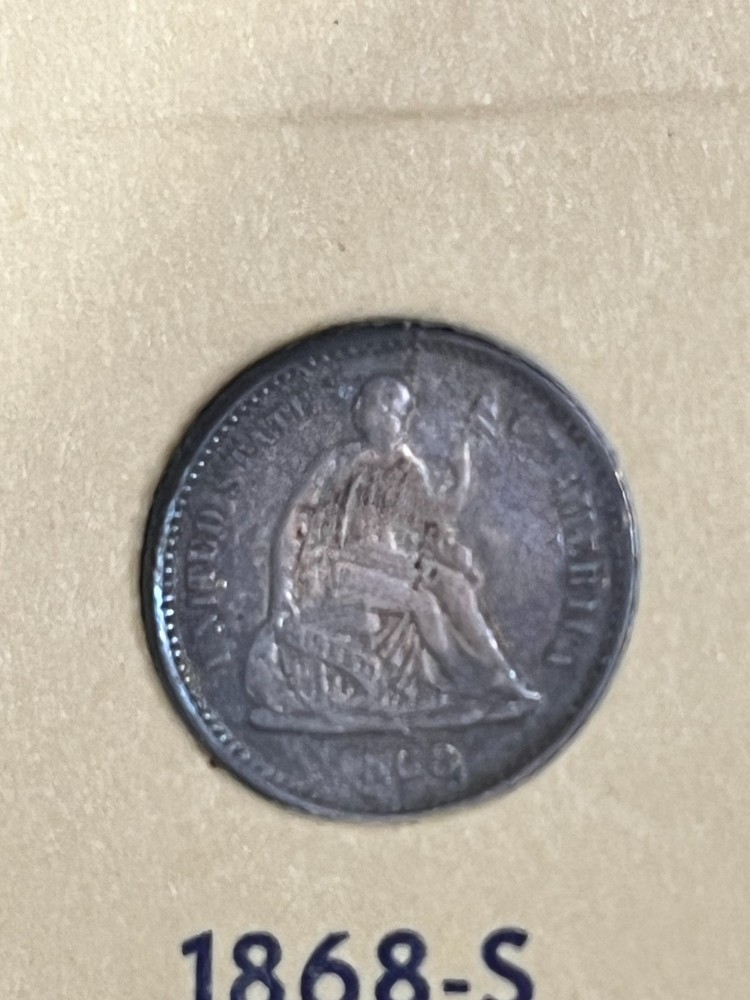 1868-S Half Dime