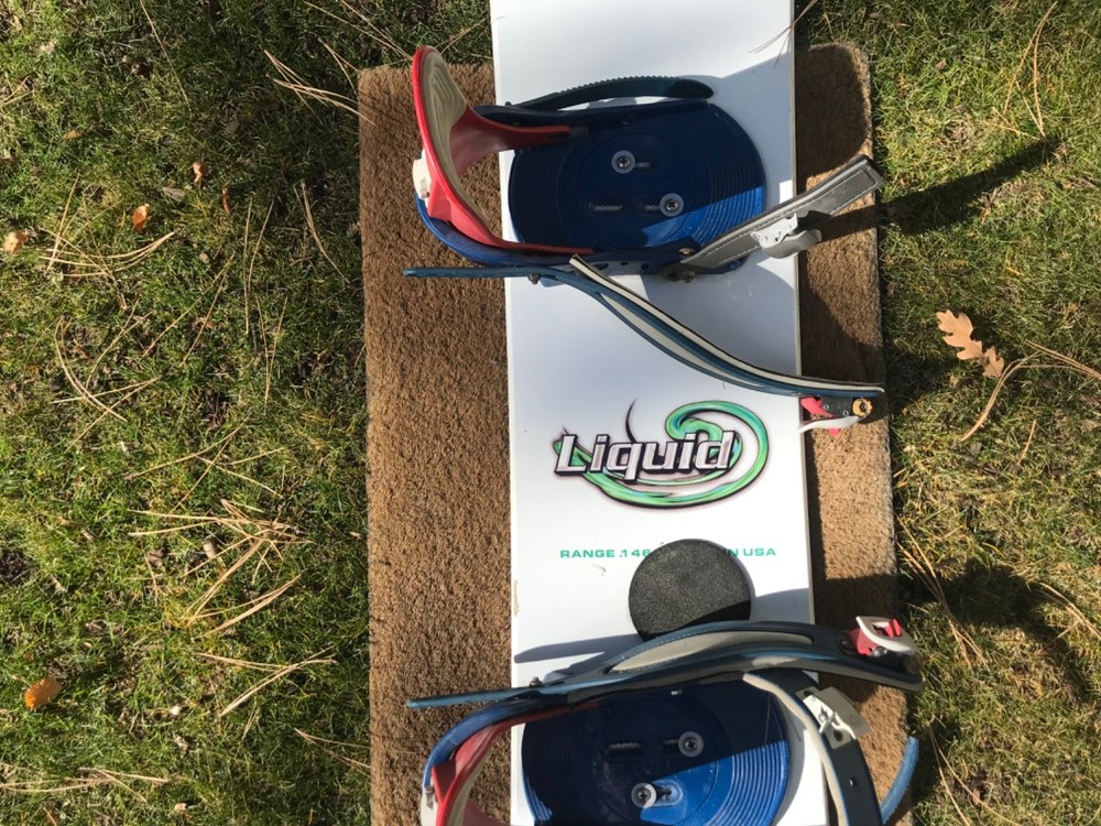 Liquid Snow Board with bindings