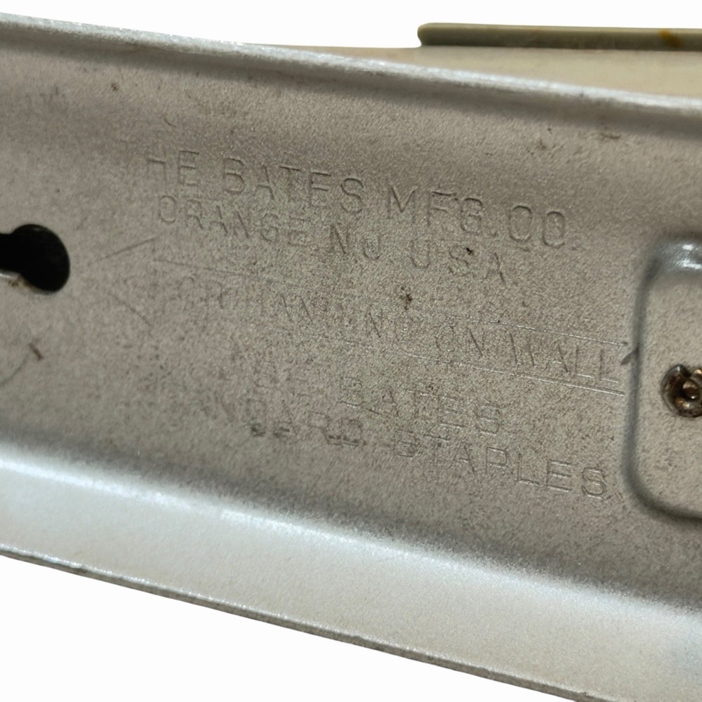 Vintage Bates 88 Stapler 🇺🇸 Made Tested & Working