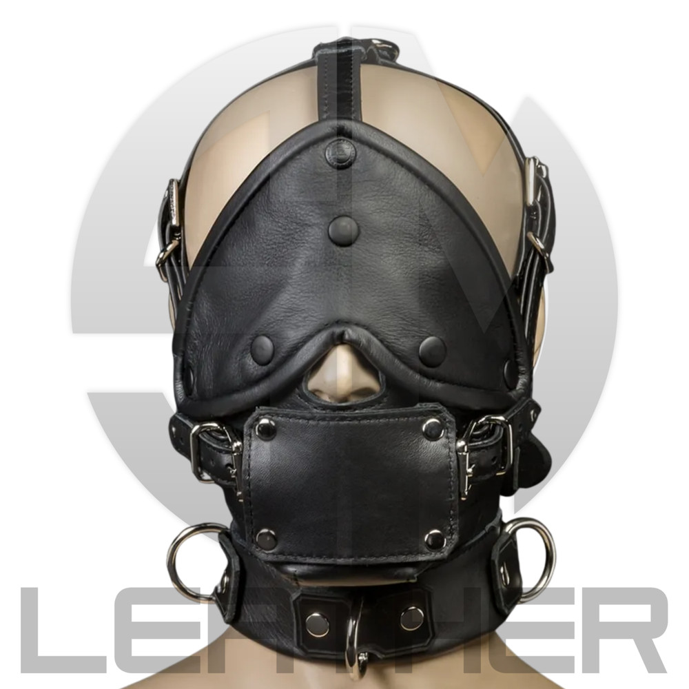 Bishop Head Harness – Premium Leather Adjustable Head Restraint System
