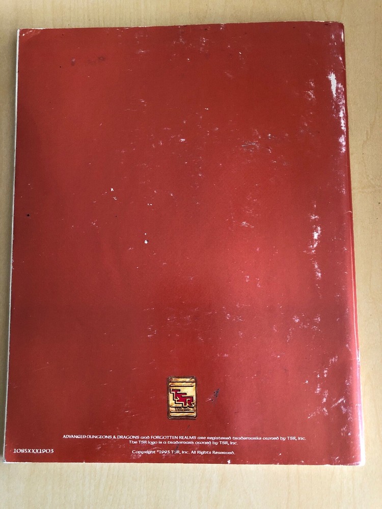 Forgotten Realms Dungeons & Dragons Shadowdale Campaign Setting AD&D 1993