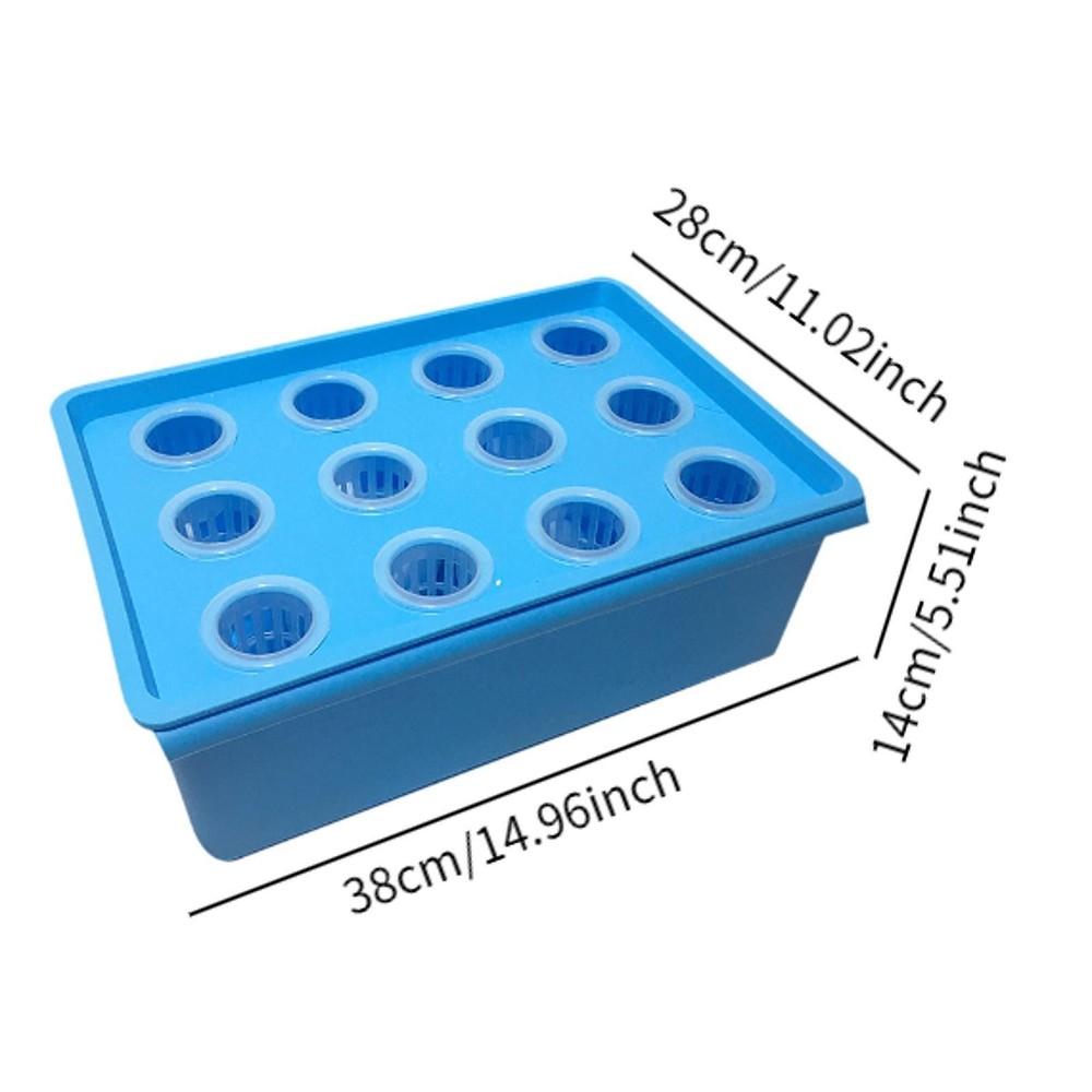 Hydroponics Grower Box Hydroponic System Growing Box 12 Holes High Performance