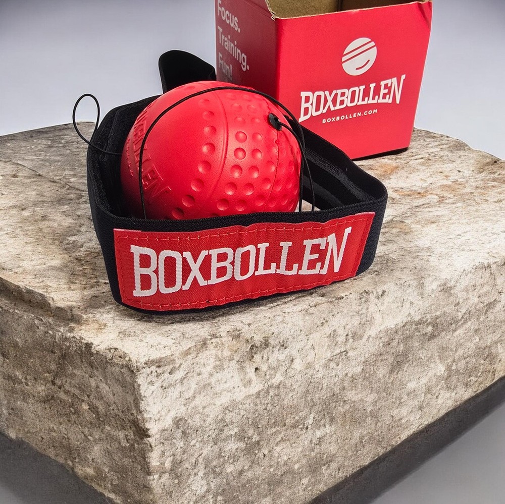 Boxbollen Boxing Ball  In Original Red New