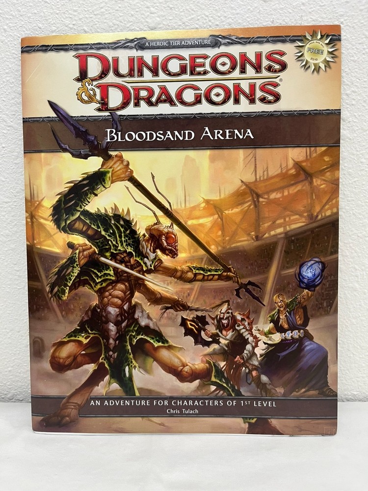 Dungeons and Dragons 4e Bloodsand Arena Module