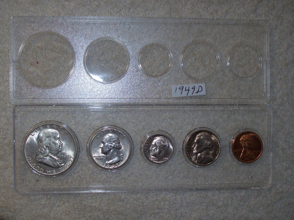 1949  MINT SET UNCIRCULATED DENVER MINT