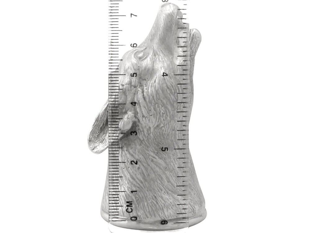Sterling Silver Fox Head Stirrup Cup - Contemporary 2012