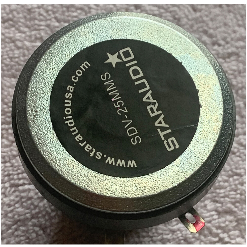 25MM Titanium PA Driver Compression Screw-on Horn Powered Speaker Driver Tweeter