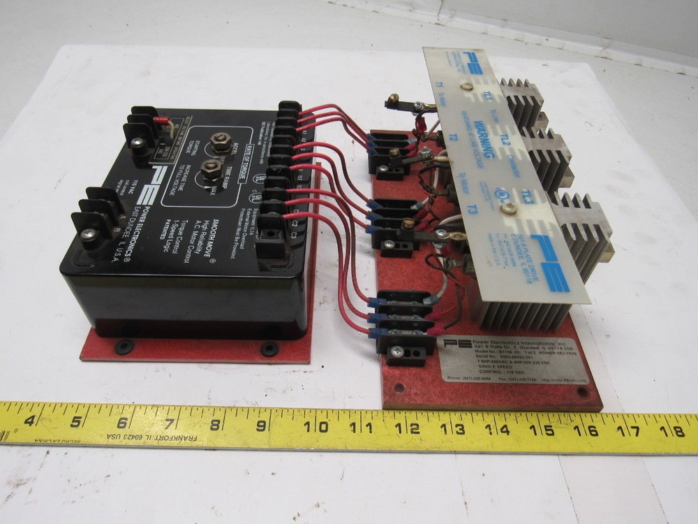 Power Electronics Intl BT746-1D Single Speed Soft Start Reduced Torque Control