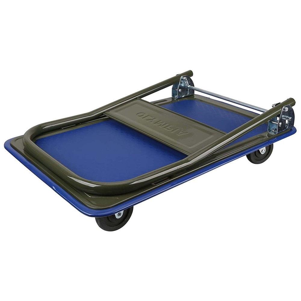 Utility Rolling Cart Warehouse Home Tools 300 Lbs Capacity Heavy Duty Foldable