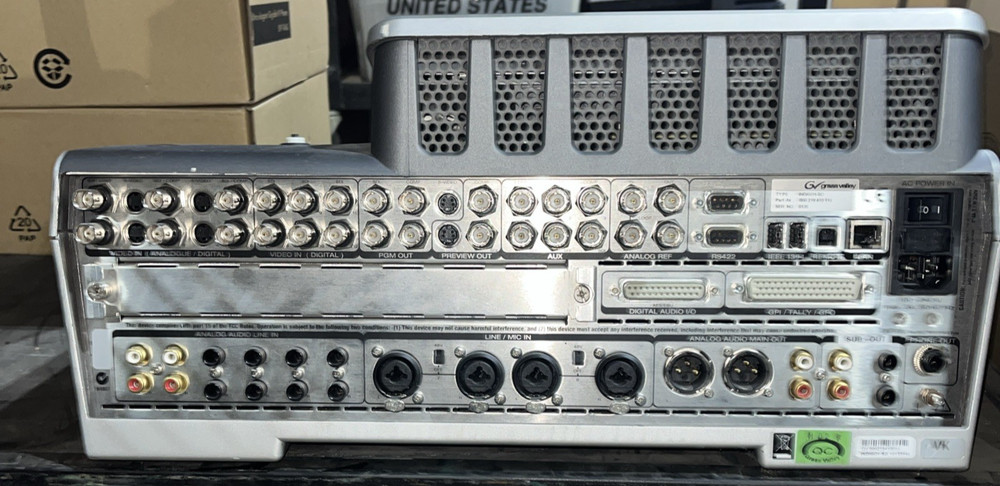 GRASS VALLEY INDIGO VIDEO MIXER