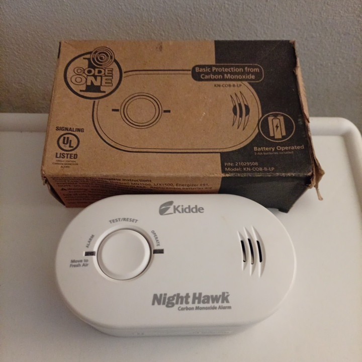 Kidde Code One Carbon Monoxide Detector, Battery Powered, CO Detector
