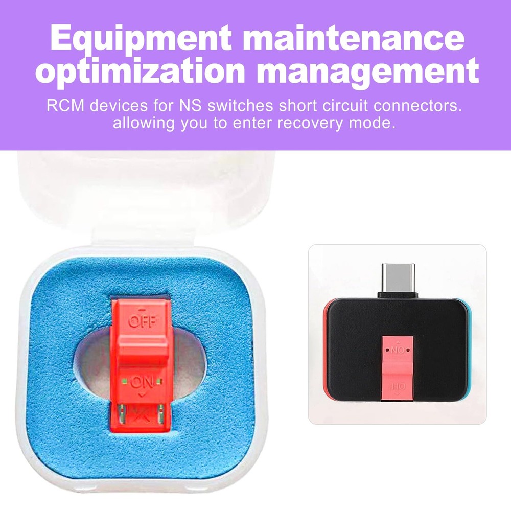 RCM Jig Tool for Switch - Loader Payload Injector for Custom Firmware & Homebrew