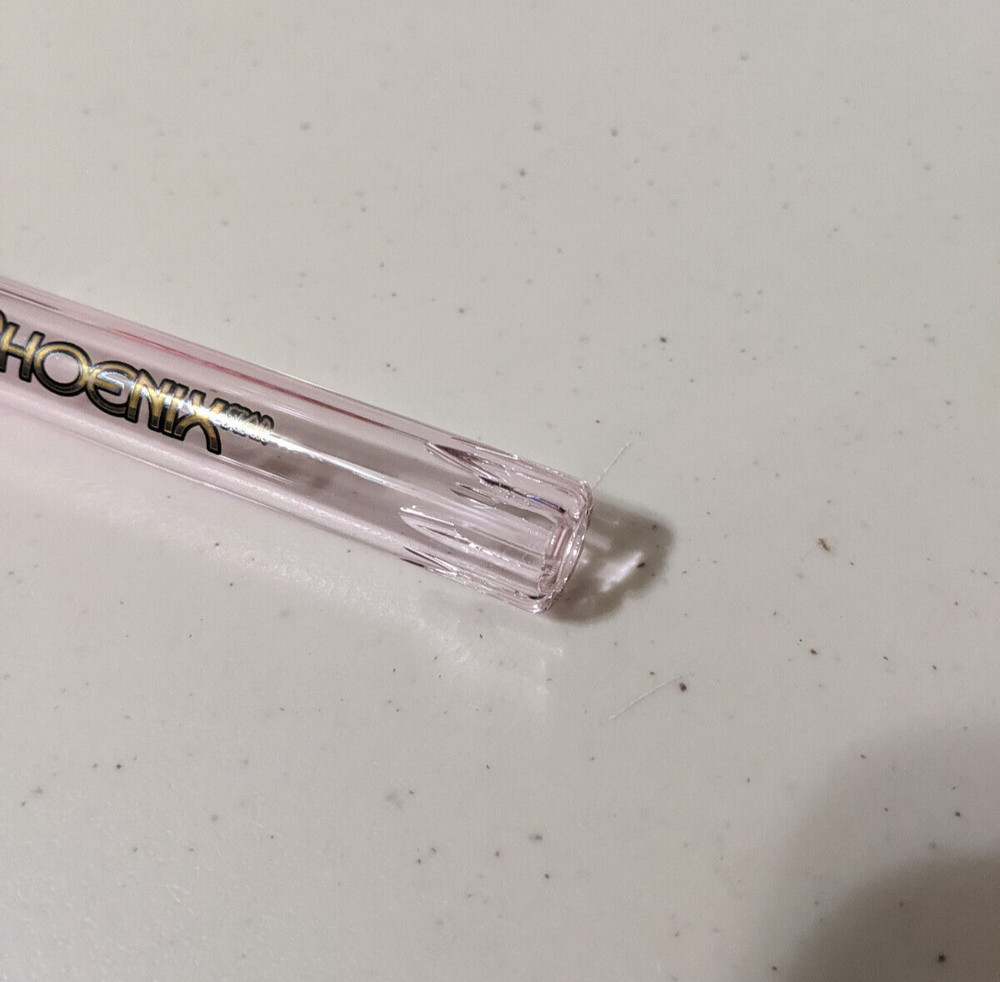 4" Inch 18mm/14mm Downstem Glass Slide Full Pink MATRIX Perc Diffuser