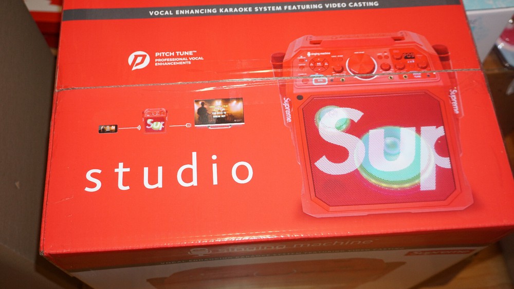 Supreme New Red Singing Machine