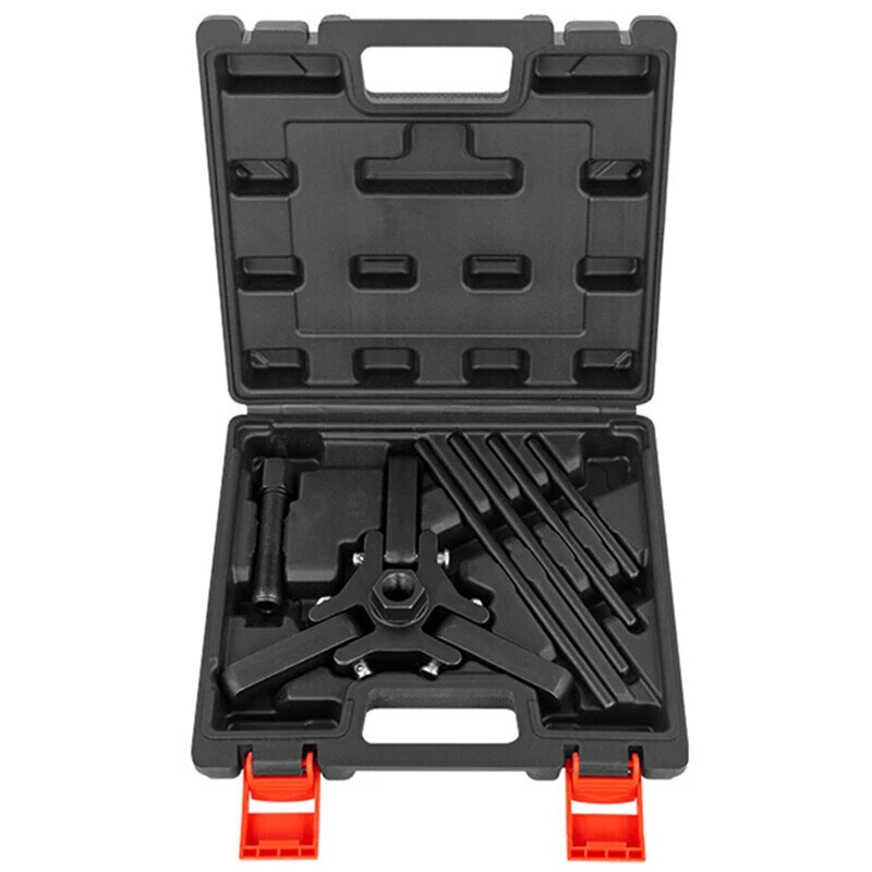 9 PCS Harmonic Balancer Puller Remove Extractor Kit Set Tool Adjustable Upgraded