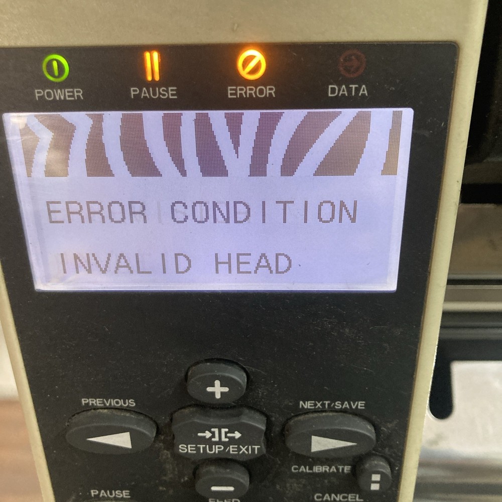 Zebra 170Xi4 300 DPI Label Printer *POWERS ON, *UNTESTED*