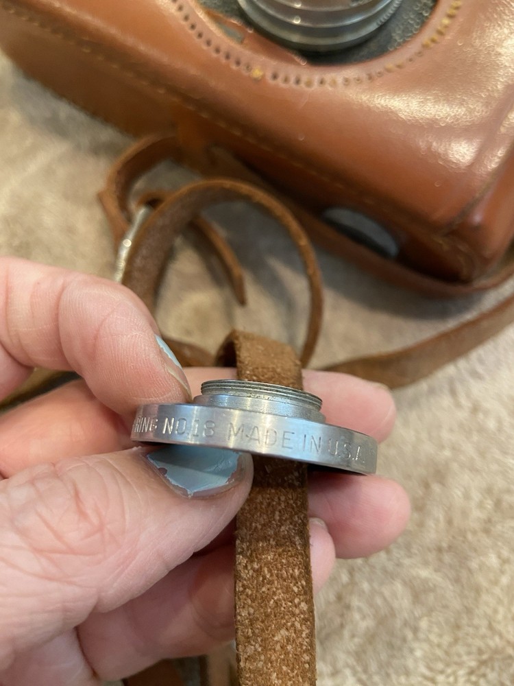 ARGUS camera vtg With Leather Case not tested