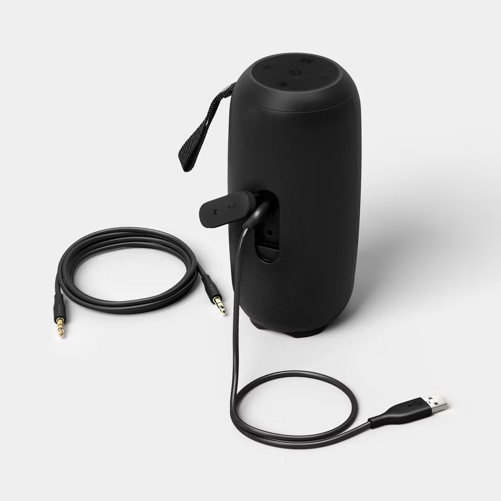 Portable Bluetooth Speaker Black - heyday