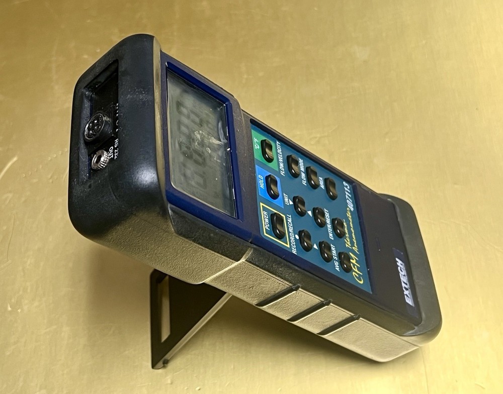 Extech CFM Thermo-Anemometer Model 407113 -No Probe!