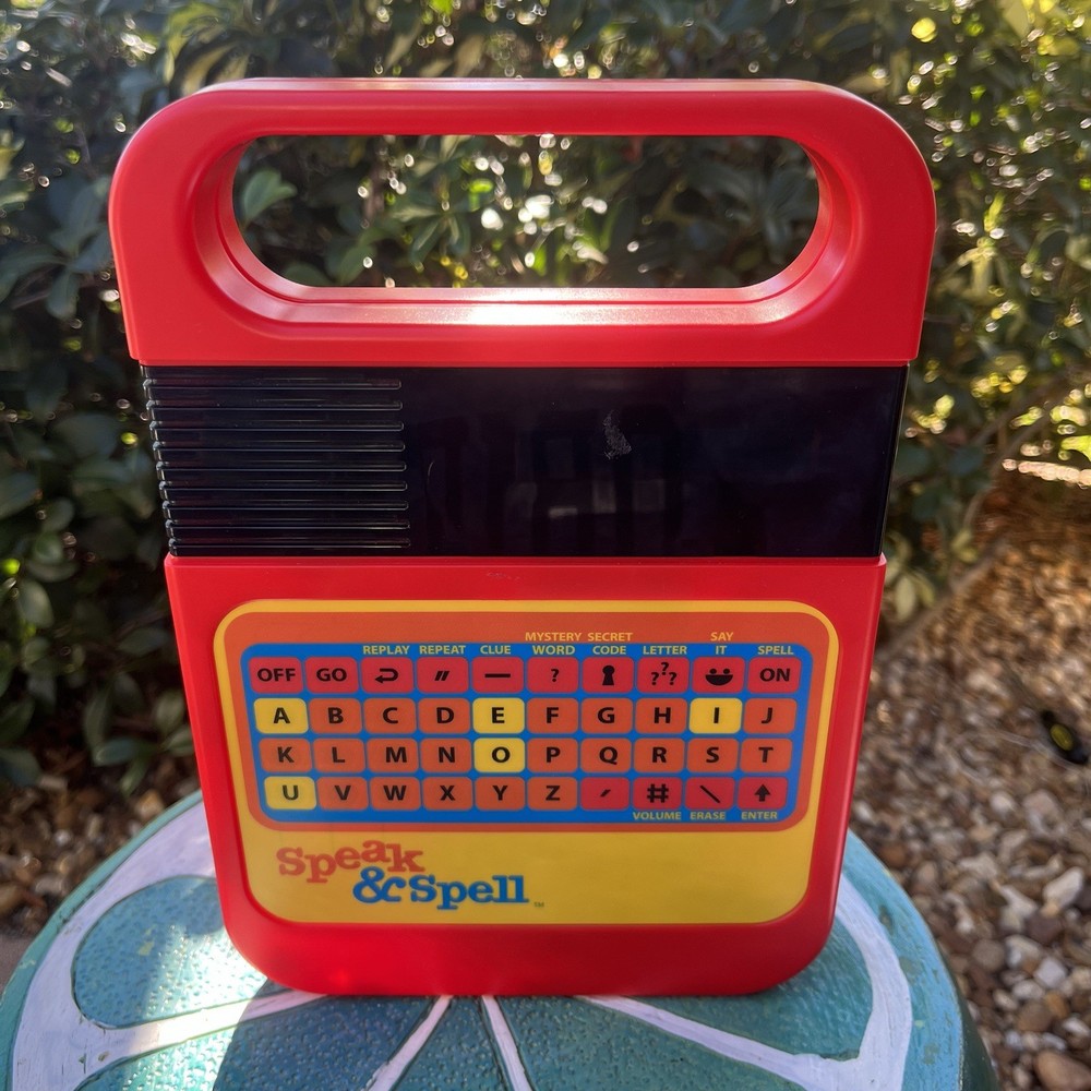 Speak & Spell Retro Electronic Learning Tool by Kahootz Works EUC