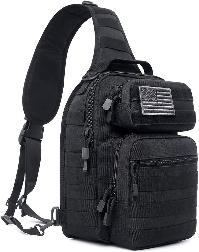 Tactical Molle Pack Military Rover Shoulder Backpack Assault Range Bag Sling Bag