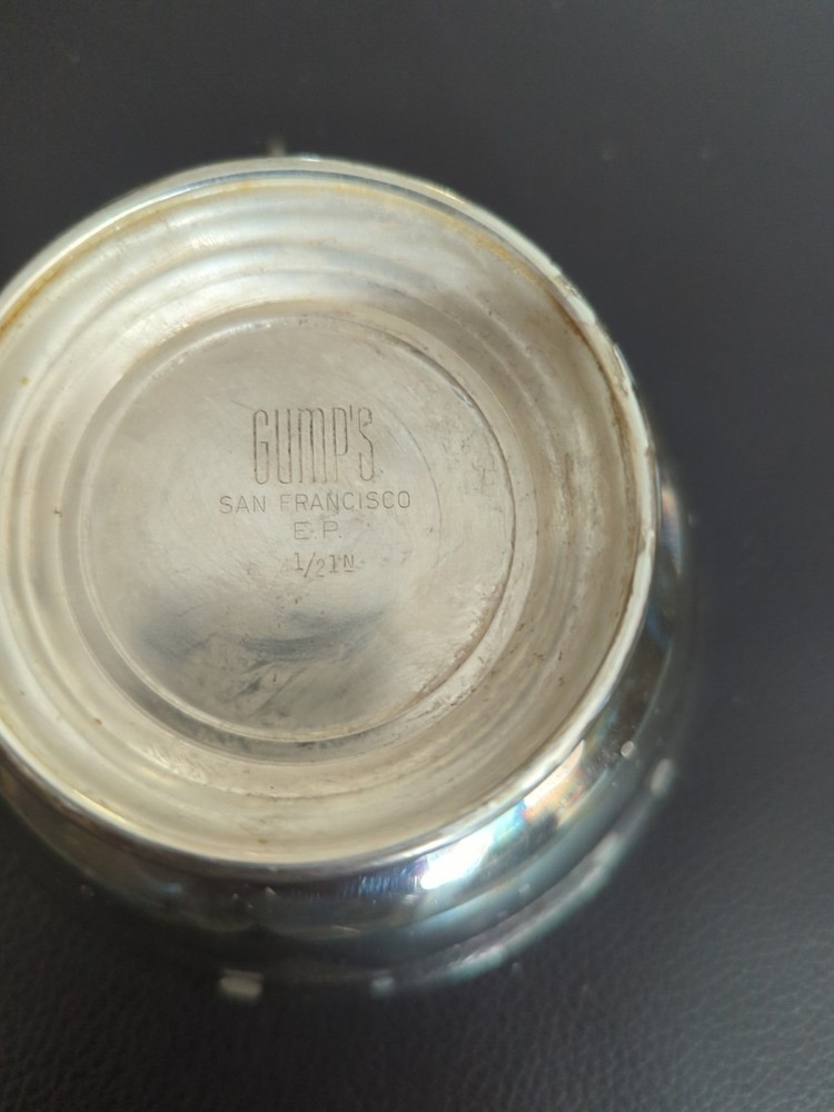 small silver bowl silver Plated