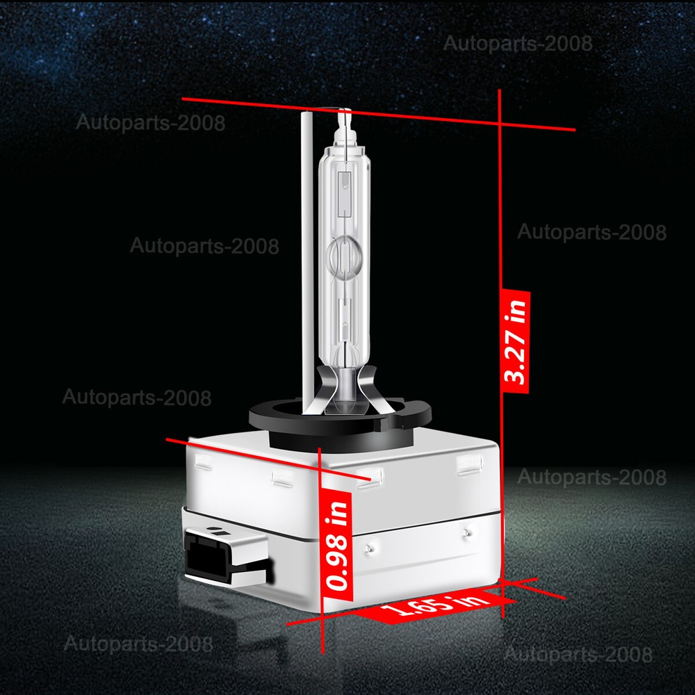 2X D1S D1R HID Headlight Light Replacement Bulbs 5000K 6000K 8000K 10000K