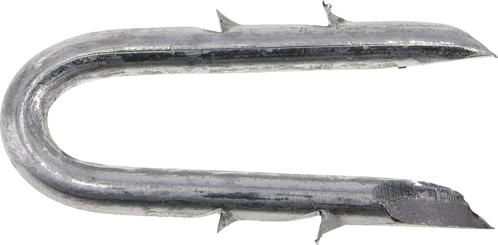 Galvanized Double Barbed Fence Staples (1-1/2") 5lb Box
