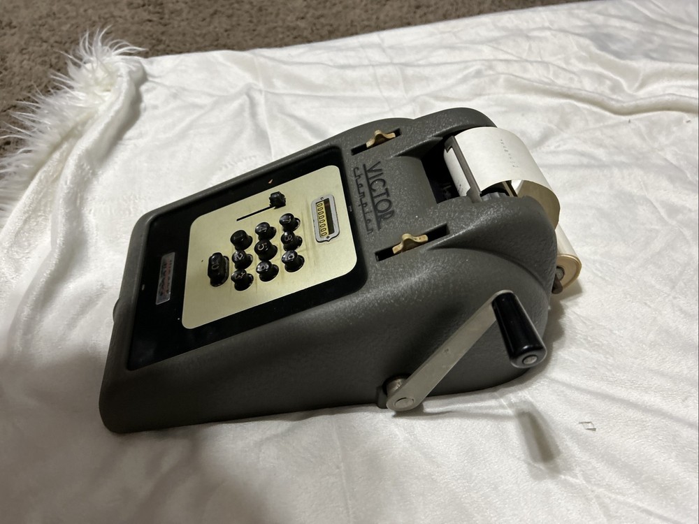 Vintage Victor Bakelite Adding Machine