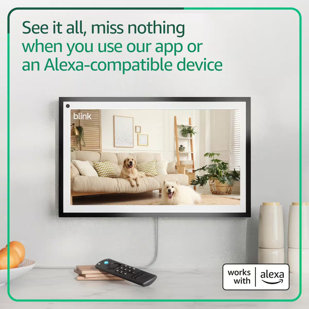 Blink - Mini 2K+ Compact plug-in security camera, 2K video resolution, color ...