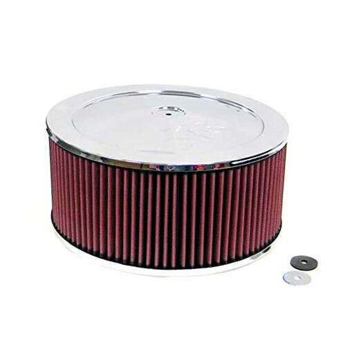 60-1220 High Performance Custom Assembly Red Filter; Chrome Top, 11 Inch
