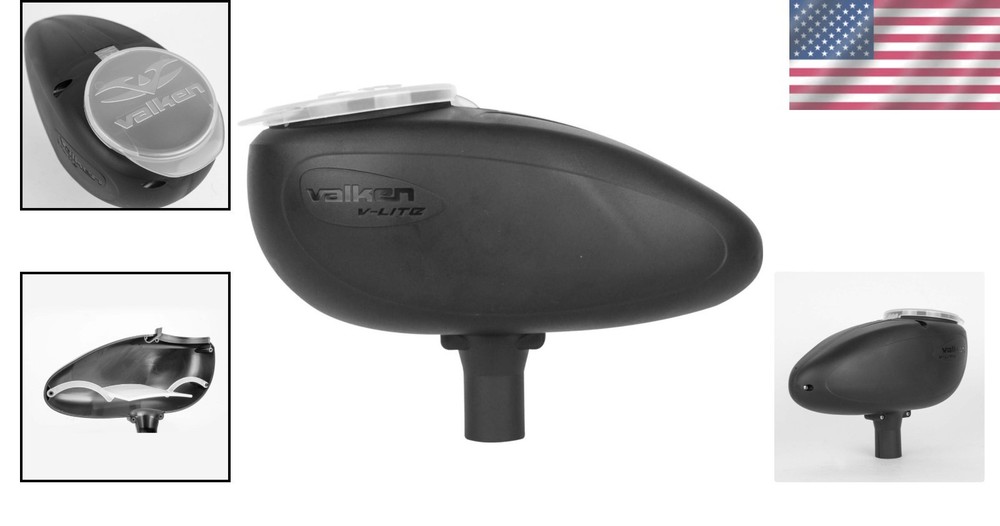 High-Speed V-LITE 200 Round Paintball Loader - Innovative Fast Feed System