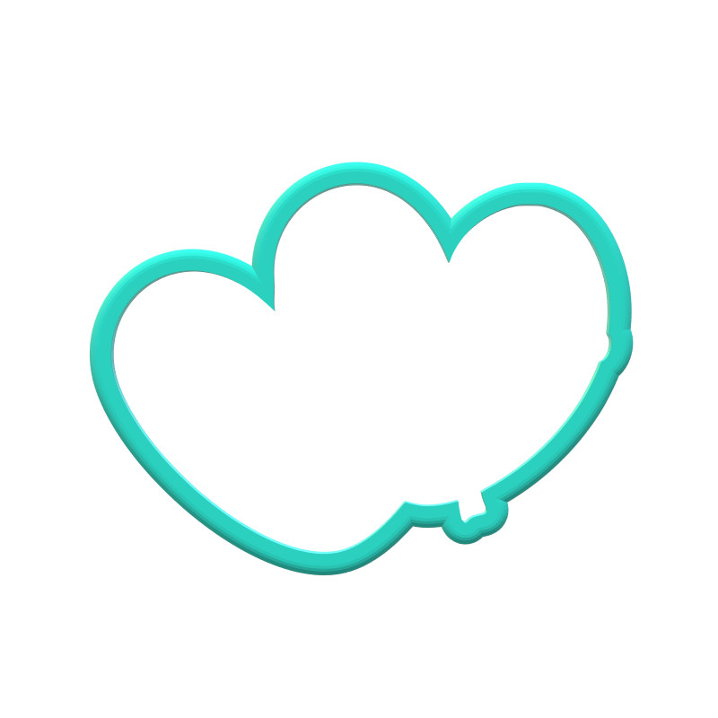 Heart Candy Box Cookie Cutters