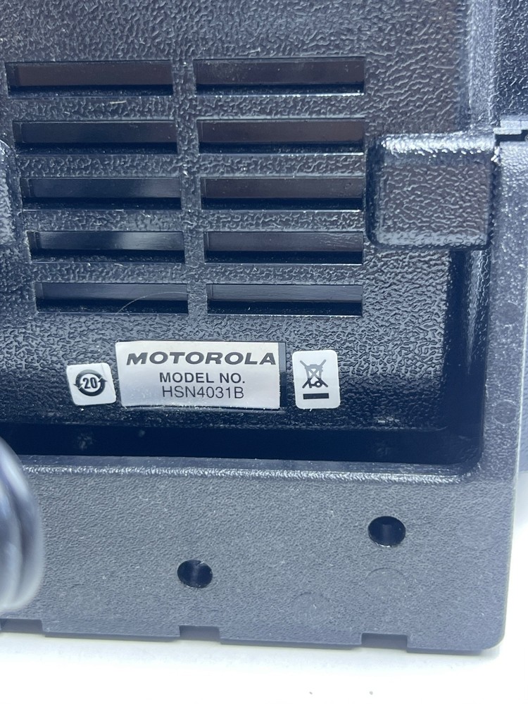 MOTOROLA SPEAKER MODEL HSN4031B