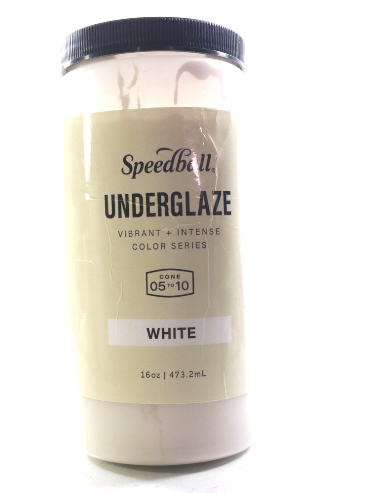 Speedball Underglaze WHITE 16 oz SEALED
