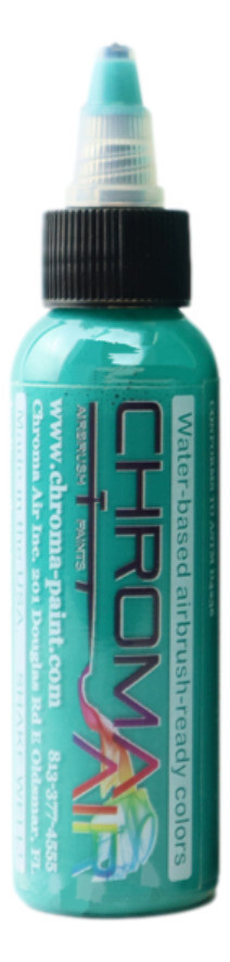 ChromaAir Paints: Fluorescent Aqua