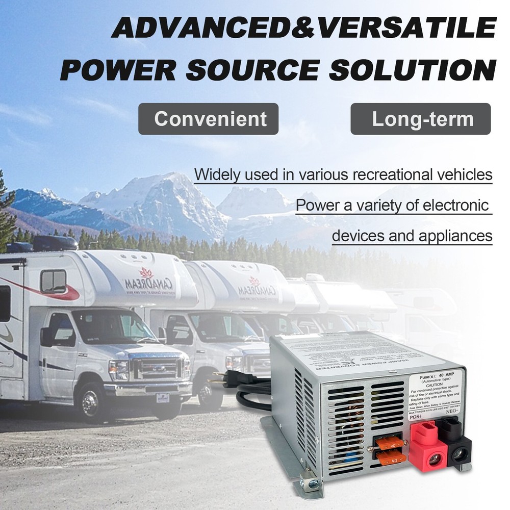 WF-9855 Deck Mount Converter Replacement for RV Trailer Camper 9800 Series