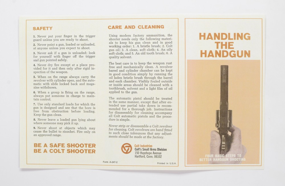 Colt Python Handling The Handgun Manual