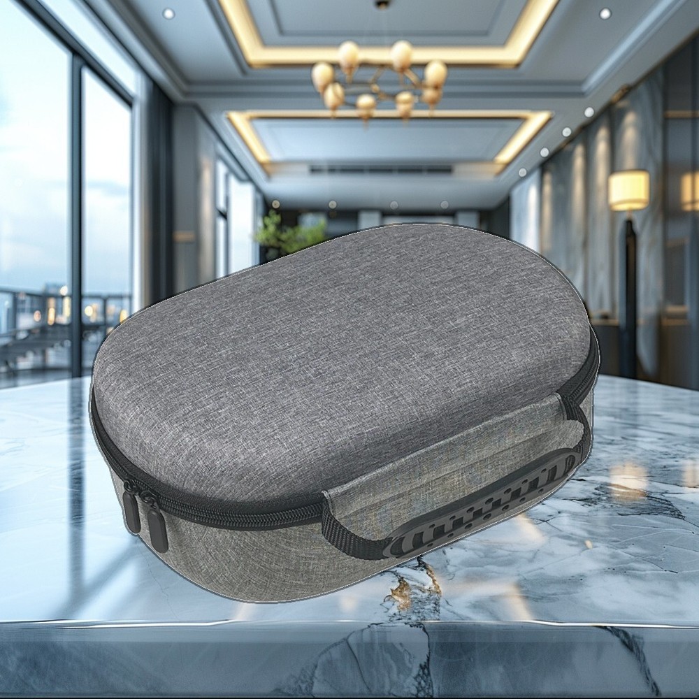 Apple Vision Pro Case Hard Shell Case Grey Travel Case Portable Carry Storage