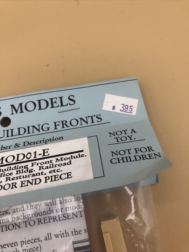 Santos Models SMMOD01-E Upper Floor End Piece