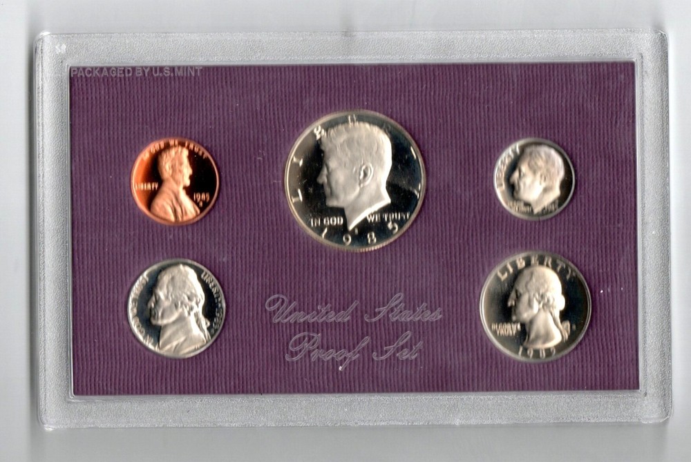 us coins auction 85 PROOF SET VERY NICE