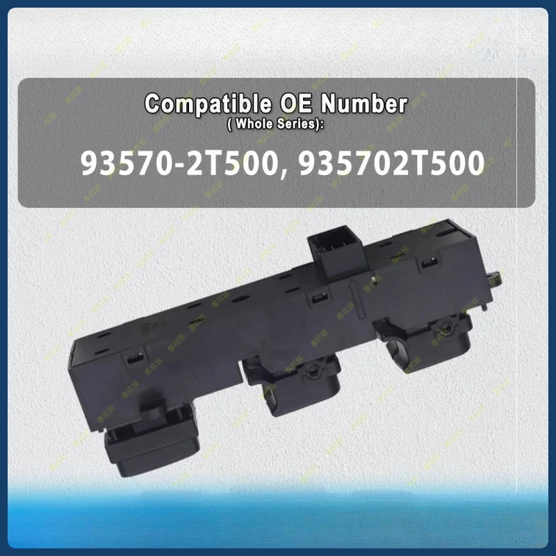 93570-2T500 ForKia Optima Auto Front Left Driver SideMain Control Switch 18 Pins