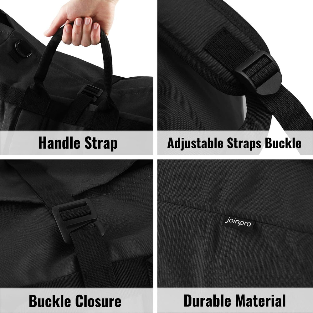 Laundry Bag Backpack, 125L Extra Large Laundry Backpack with Shoulder Straps, Ad