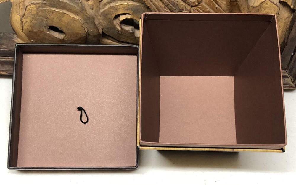 PUNCH STUDIO Into the Woods Pattern Storage / Home Decor Box