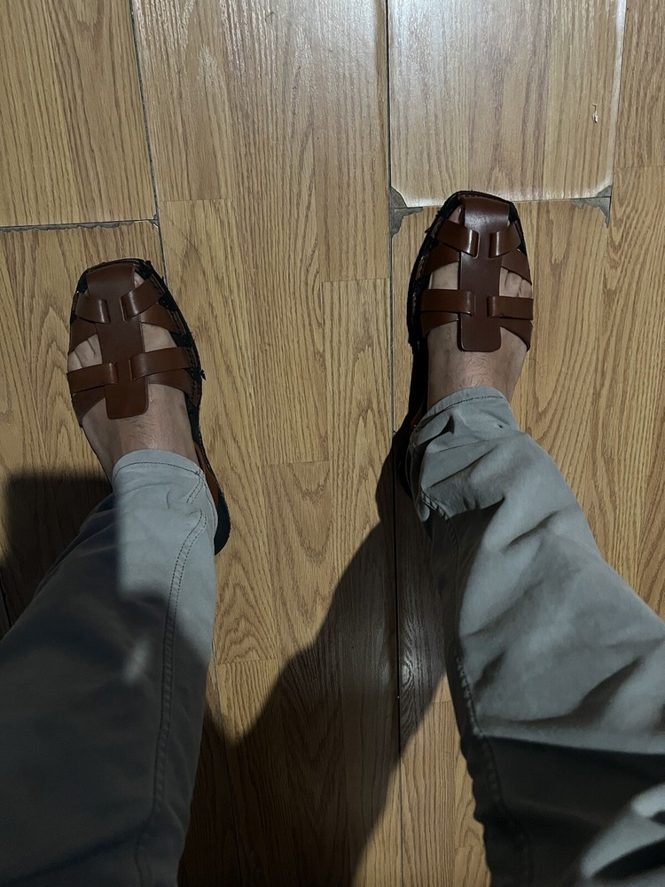 Wolff Men Sandals 10 43 Brown