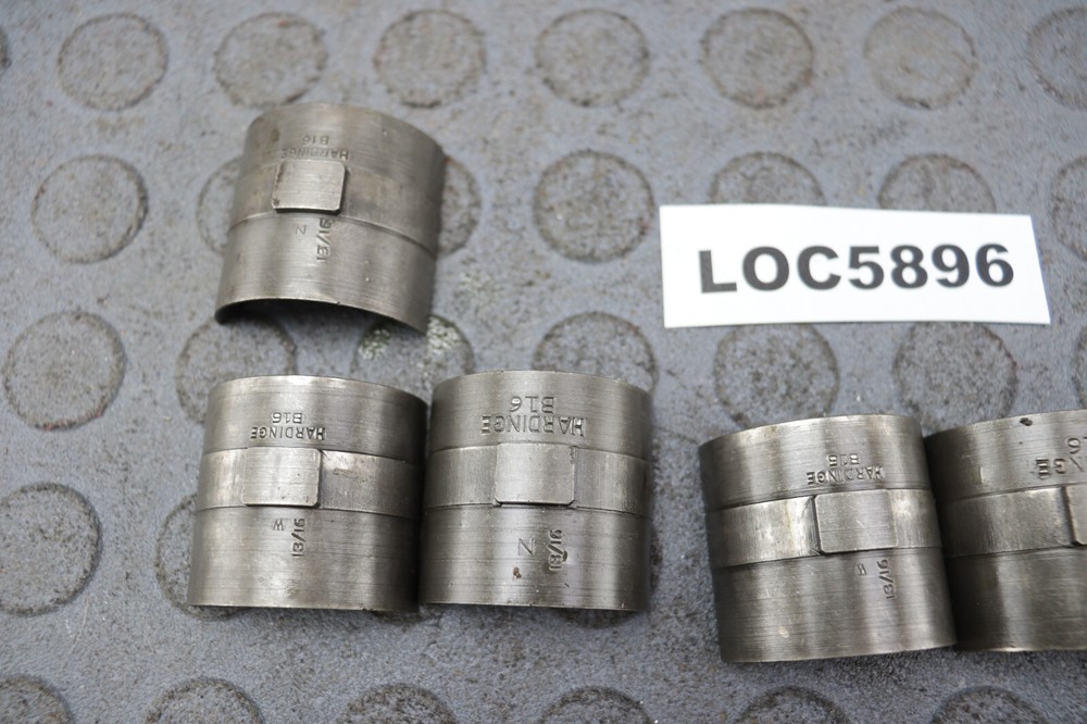 HARDINGE ( 13/16'' HEX ) B16 COLLET PADS READ DESCRIPTION ! LOC5896