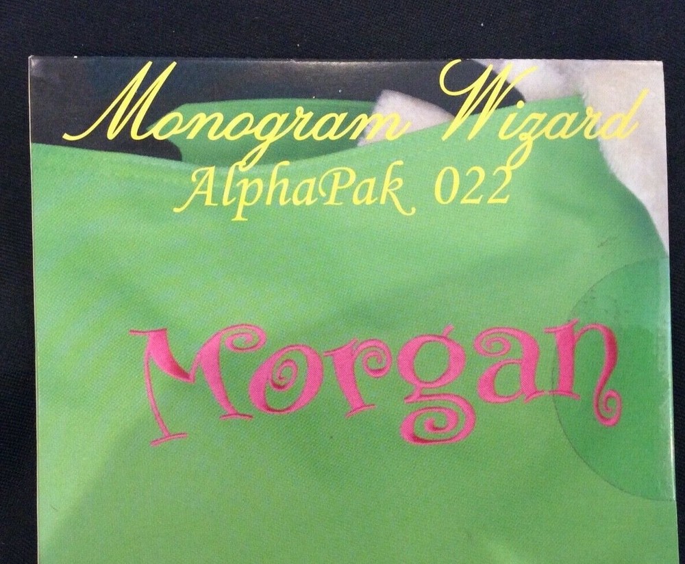 MONOGRAM WIZARD ALPHA PAK 022