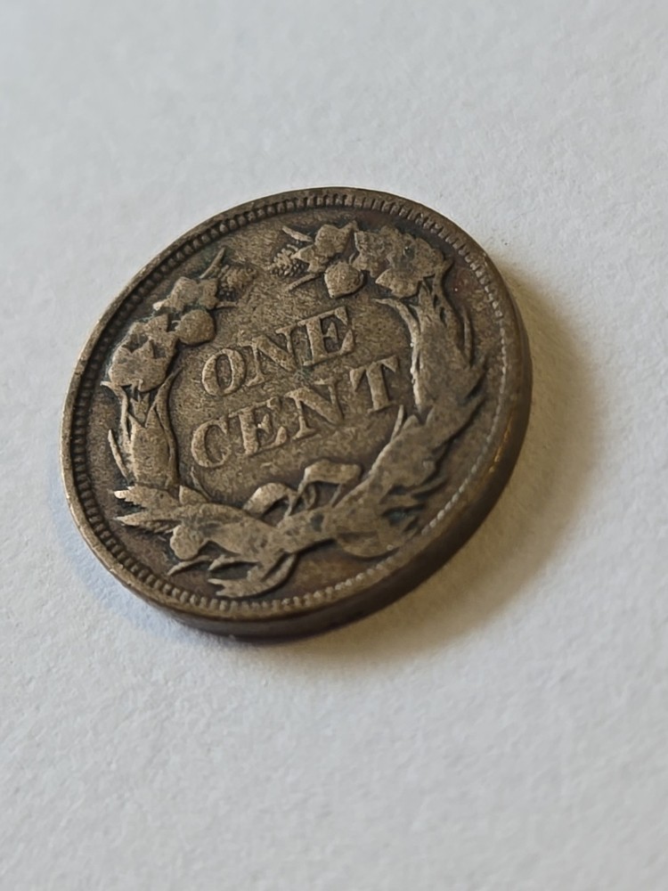 1858 Flying Eagle Cent- Large Letters, VG Details #1138