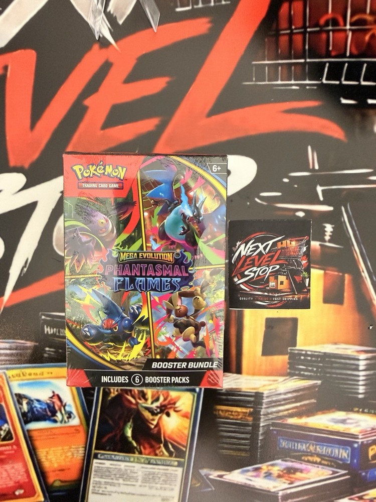 Pokémon Mega Evolution Phantasmal Flames Booster Bundle